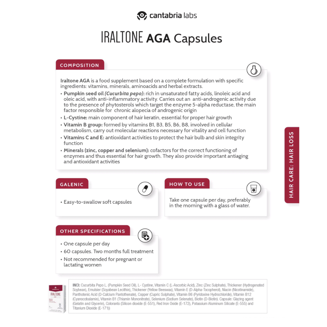 Iraltone AGA Capsules