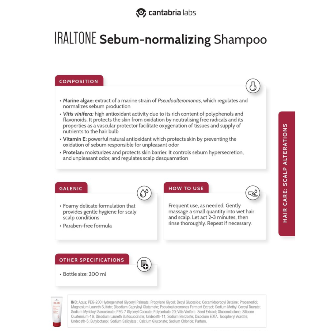 Iraltone SD Shampoo