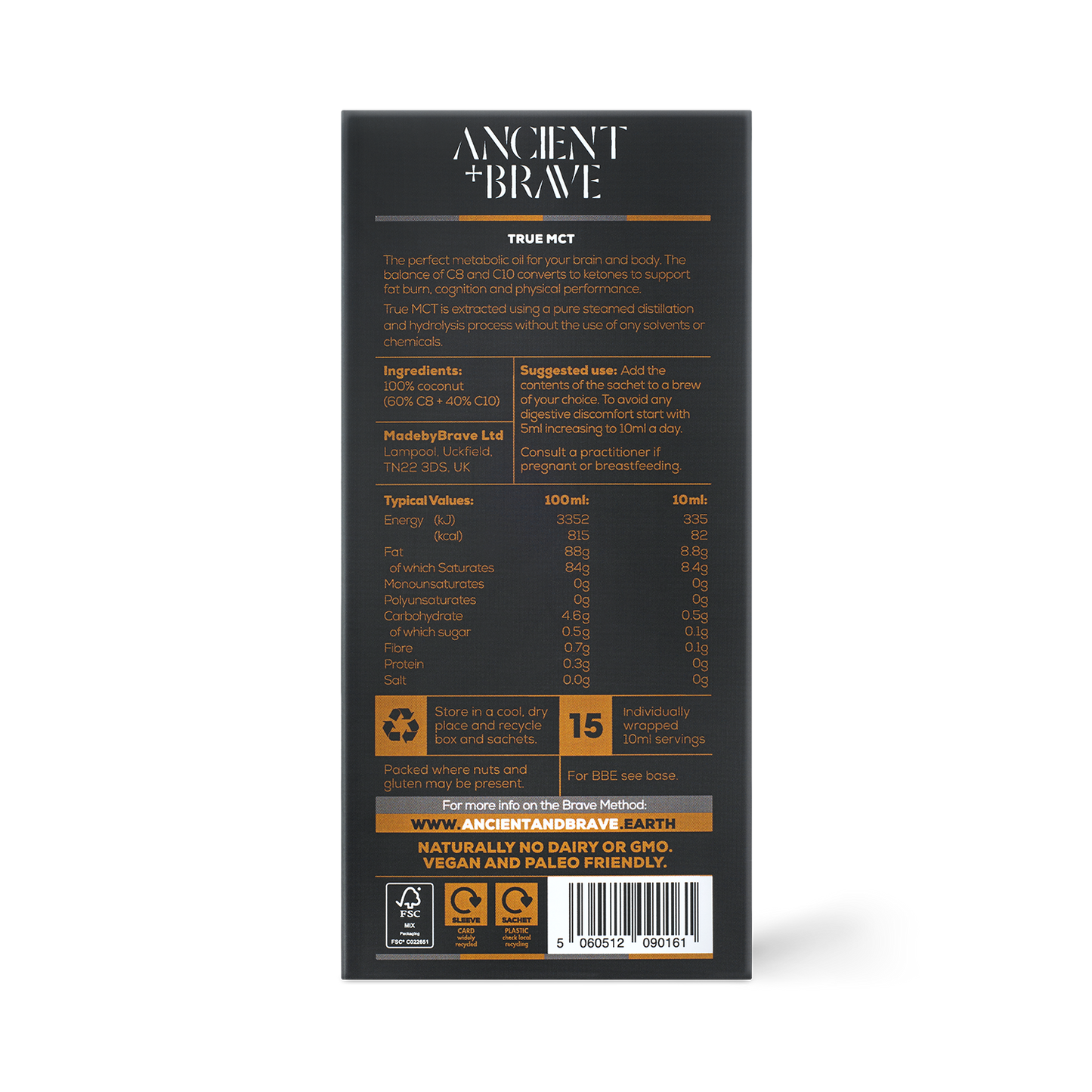 Ancient+Brave True MCT Oil